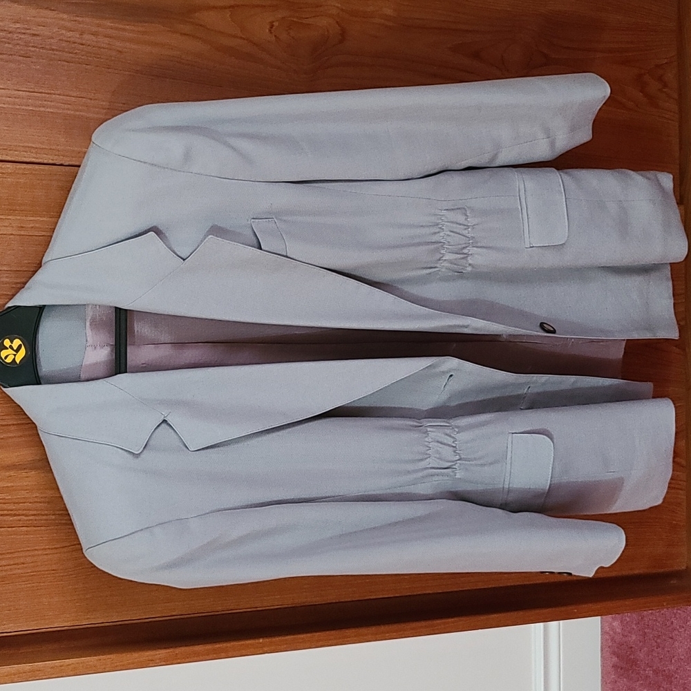 Women's grey blazer